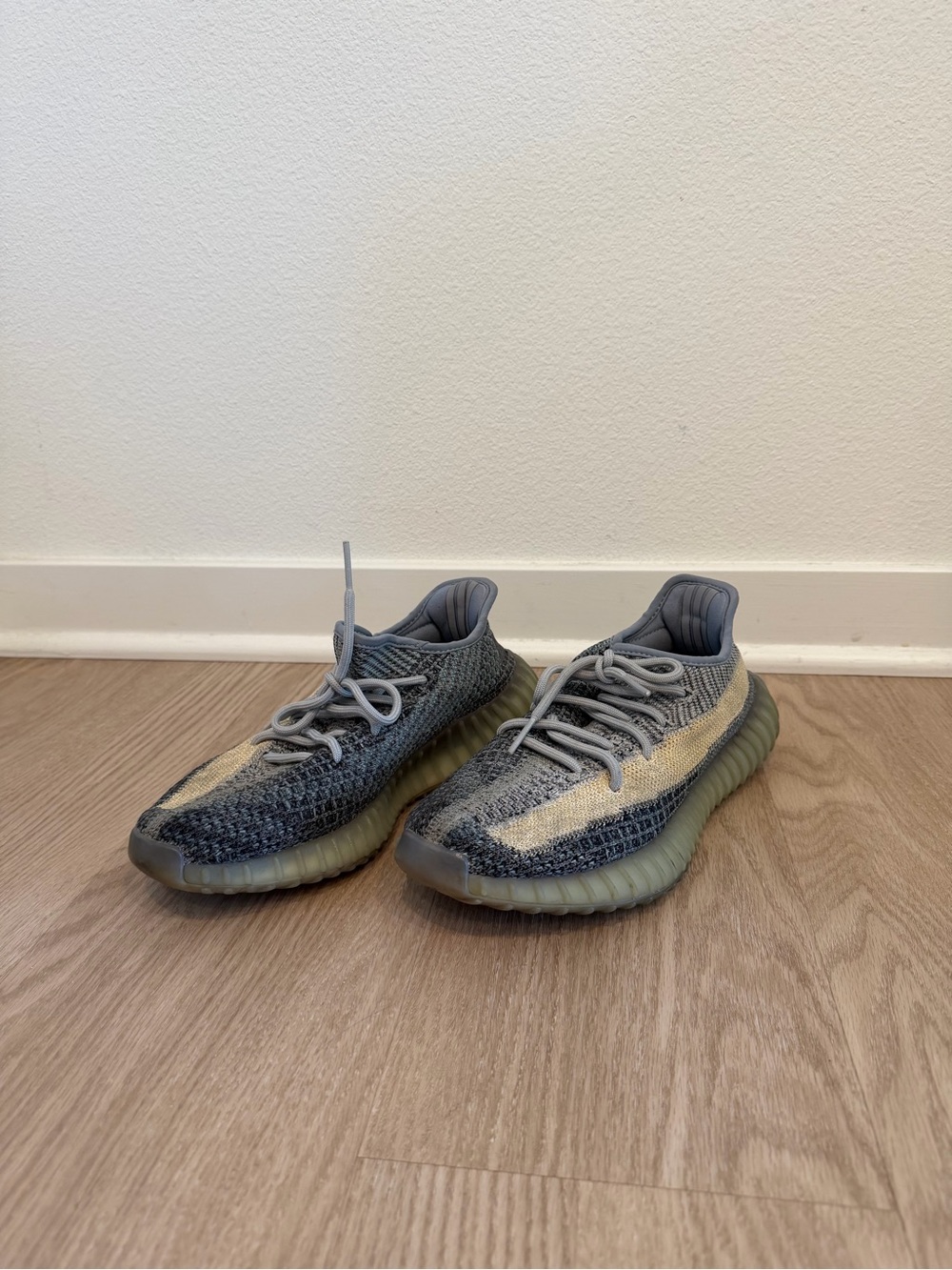 Yeezy Boost 350 V2 Gray with Beige Stripe